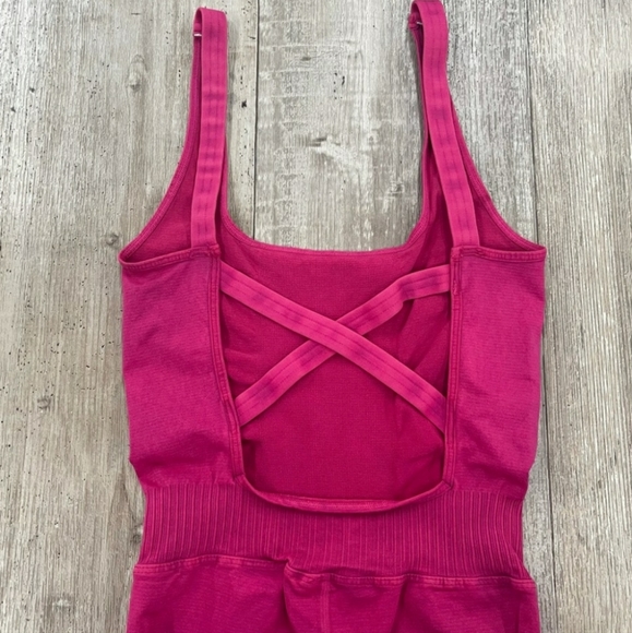 Free People Movement Good Karma  Onesie Jumpsuit New Without Tags - Picture 3 of 9